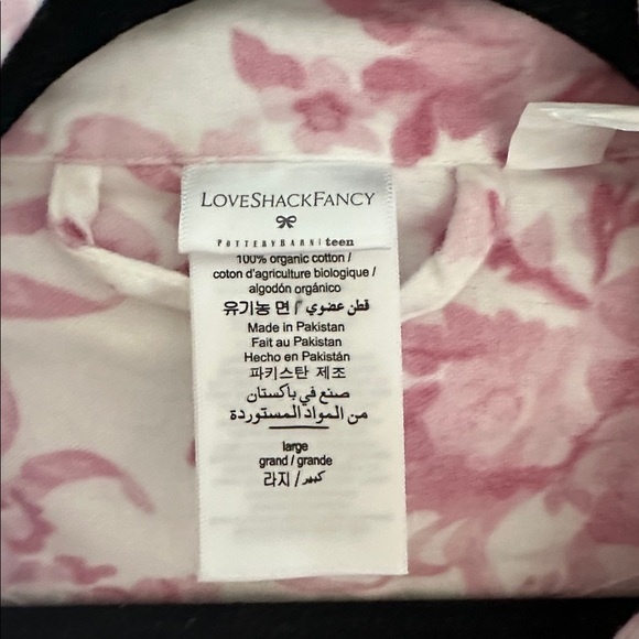 LOVE SHACK FANCY ORGANIC COTTON FLANNEL 2piece pjs - Picture 2 of 10